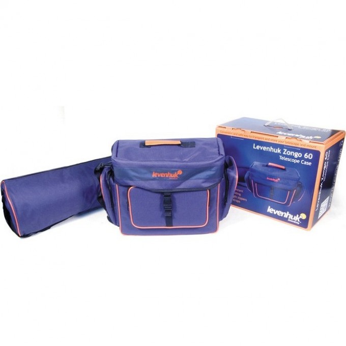 Сумка LEVENHUK ZONGO 60 для телескопа, синяя малая 37623